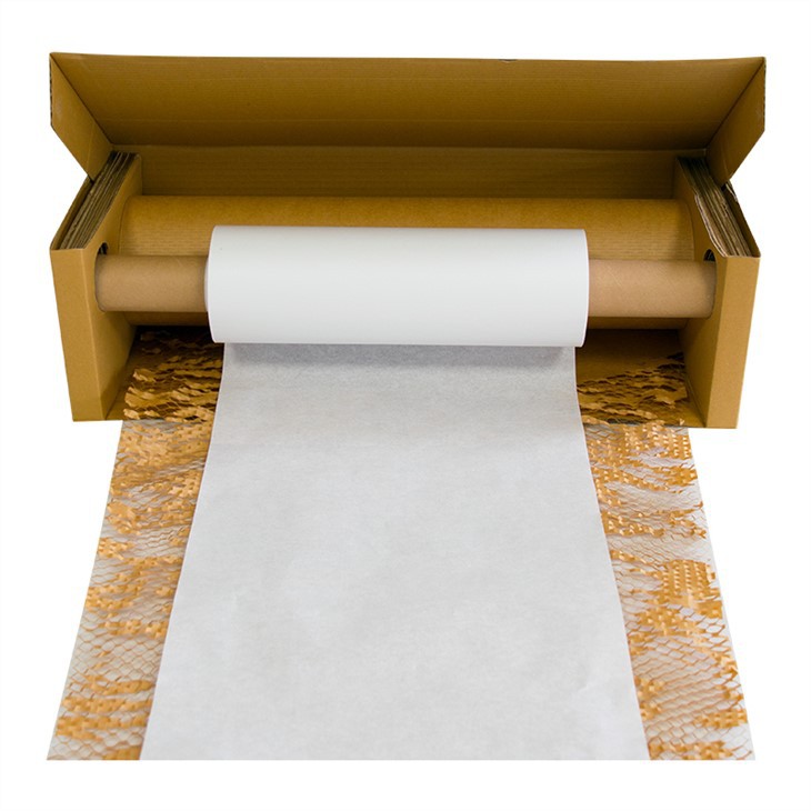 Double Rod Honeycomb Paper Wrap Dispenser